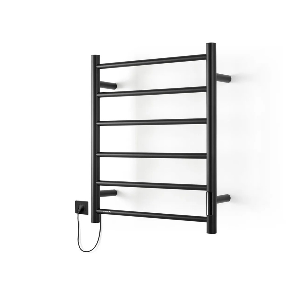 TOALLERO ELÉC. COCO FLOW 60x50x11cm NEGRO MATE