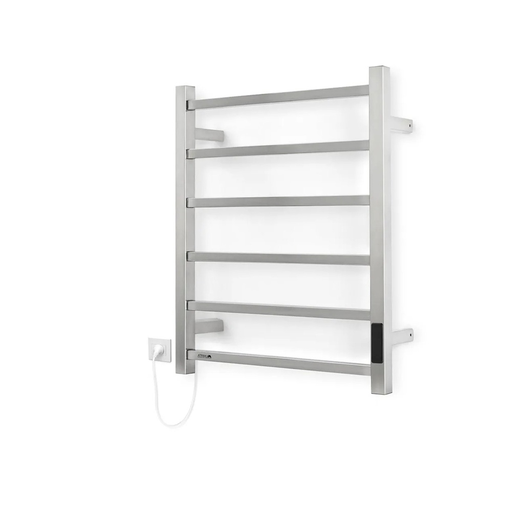 TOALLERO ELÉC. CUBIC FLOW 60x50x11cm CROMO BRI