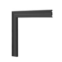 EPS CONTRAMARCO LINE 50 MM x 15MM x 2,5 M NEGRO MATE