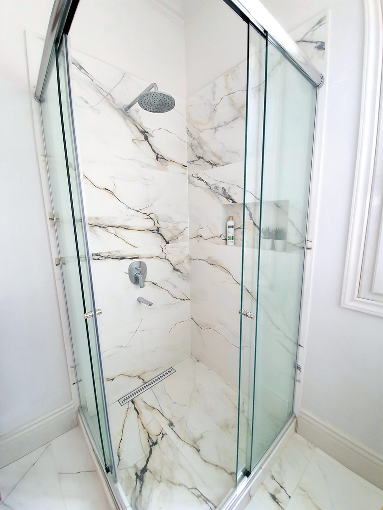 DESAGUE LINEAL RIO PP + ACERO INOX SERIE CLÁSICO ONDA- 45cm / 18´