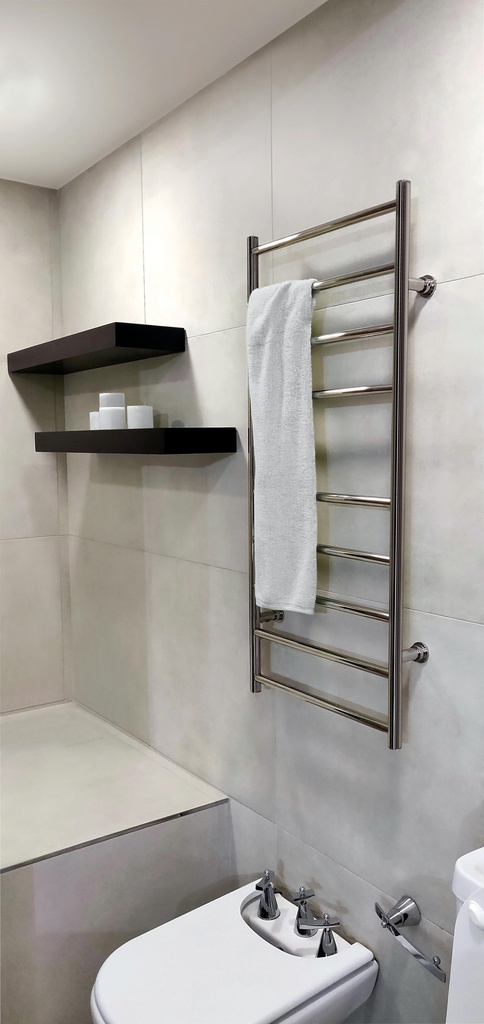 TOALLERO ELÉC. COCO PLUS 100x45x8cm ACERO BRI