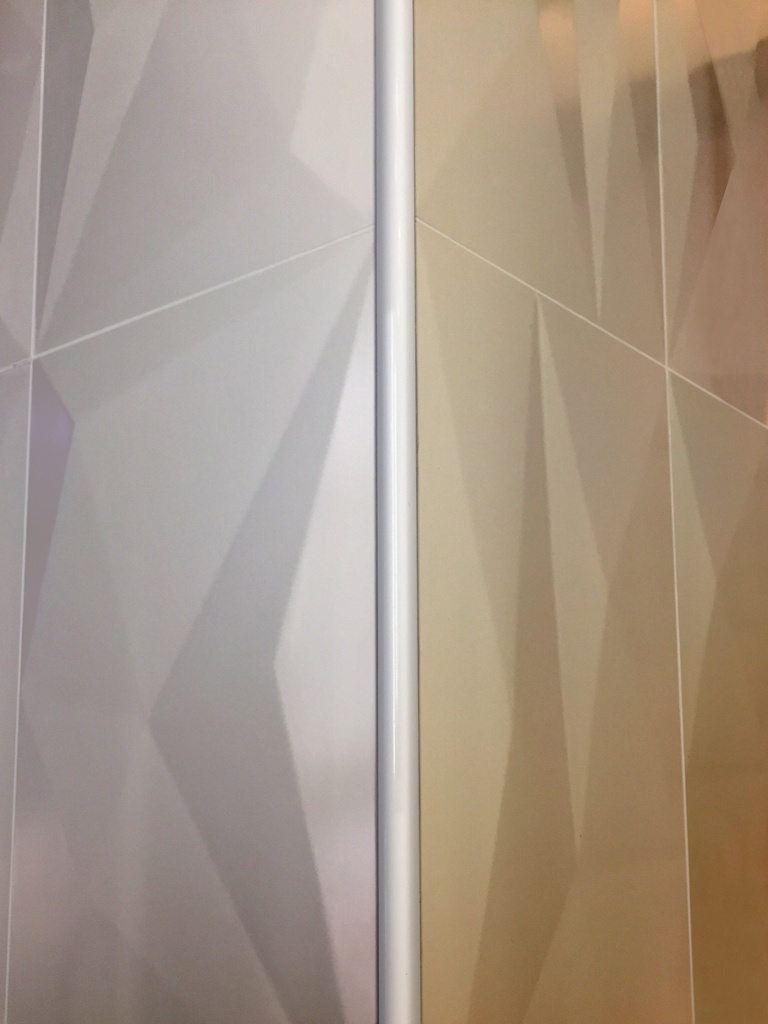 ALUMINIO GUARD. ARCO 10mm x 2,5m CROMO MATE