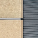 ACERO INOX. LISTELLO FINO 10x4mm x 2,5m OPACO