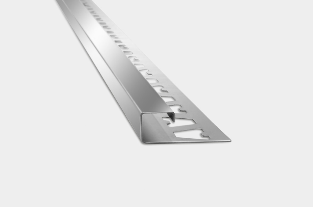 ACERO INOX. TERM. CUADR. 10mm x 2,5m BRI