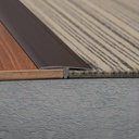 ALUMINIO TAPAJUNTA 36mm x 2,5m BRONCE MATE