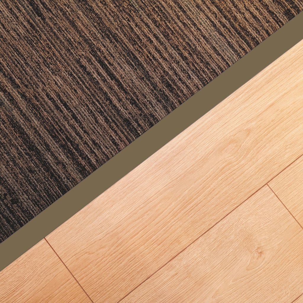 ALUMINIO TAPADESNIVEL 41mm x 1m BRONCE MATE