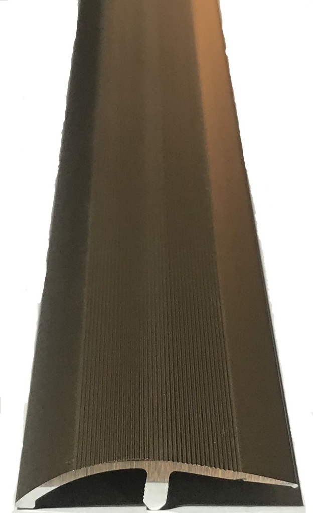 ALUMINIO TAPADESNIVEL 41mm x 2,5m BRONCE MATE