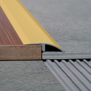 ALUMINIO TAPADESNIVEL 41mm x 2,5m ORO MATE