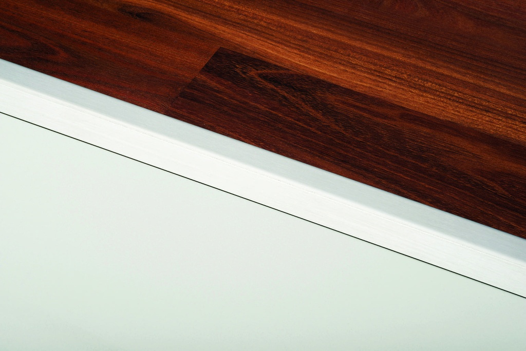 ACERO INOX. DESNIVEL C/TABIQUE 40mm x 2,5m ESM