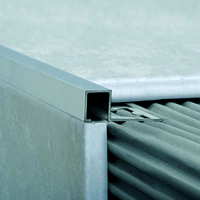 ALUMINIO GUARD. QUADRA 10x10mmx2,5m CROMO MATE