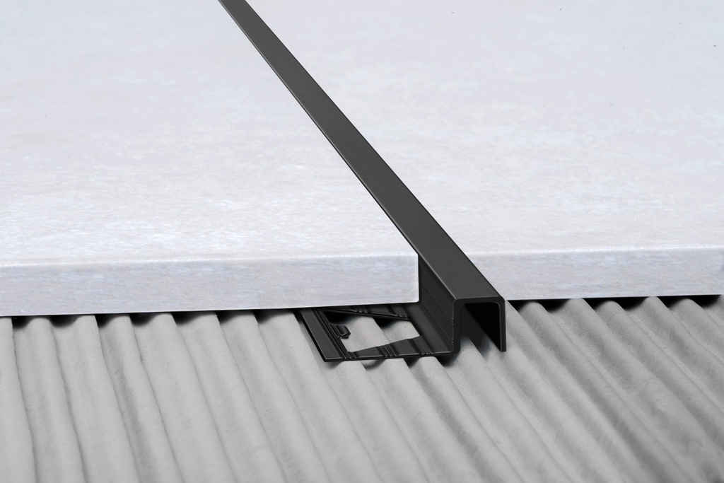 3430 ALUMINIO GUARD. QUADRA 12 mm x 2,5m CARBÓN