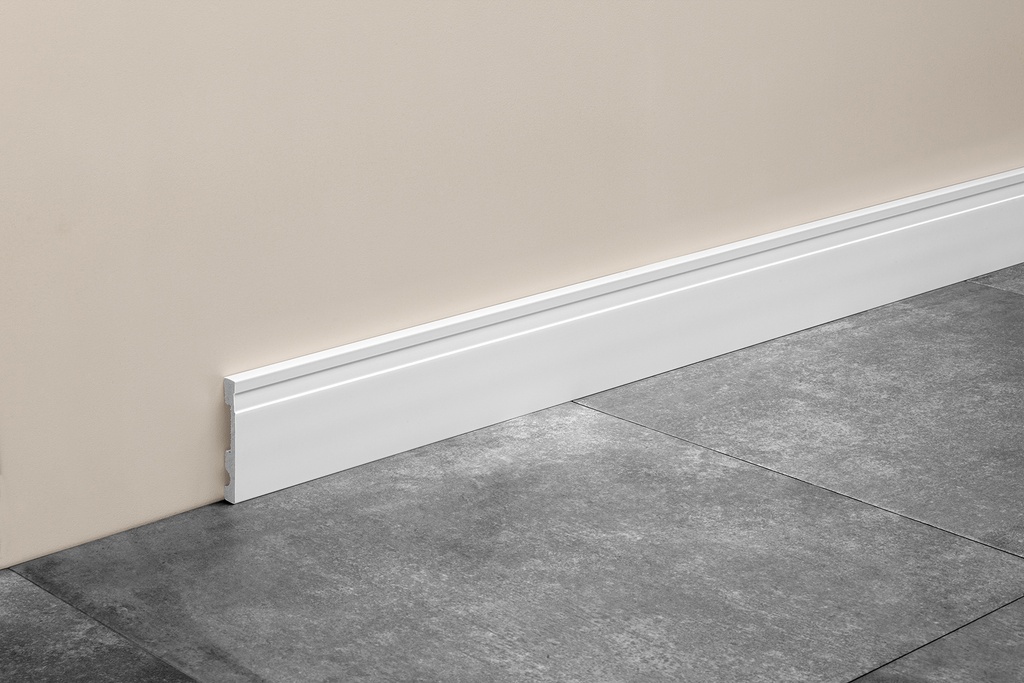 EPS ZÓCALO EXTRA LINE 100mm x 2,5m BLANCO