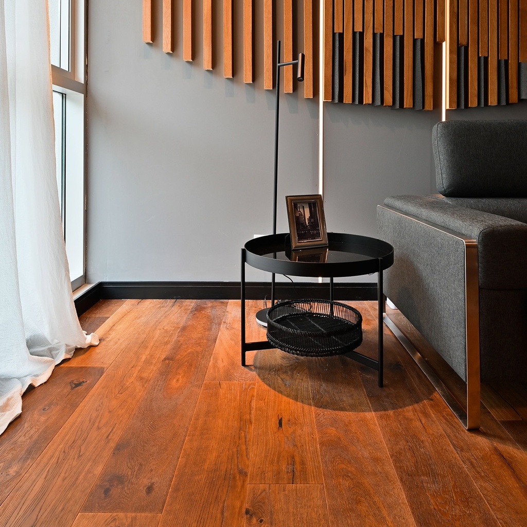 EPS ZÓCALO LINE 70mm x 2.5m NEGRO MATE