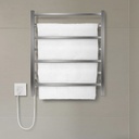 TOALLERO ELÉC. CUBIC PLUS 69x60x8cm ACERO BRI