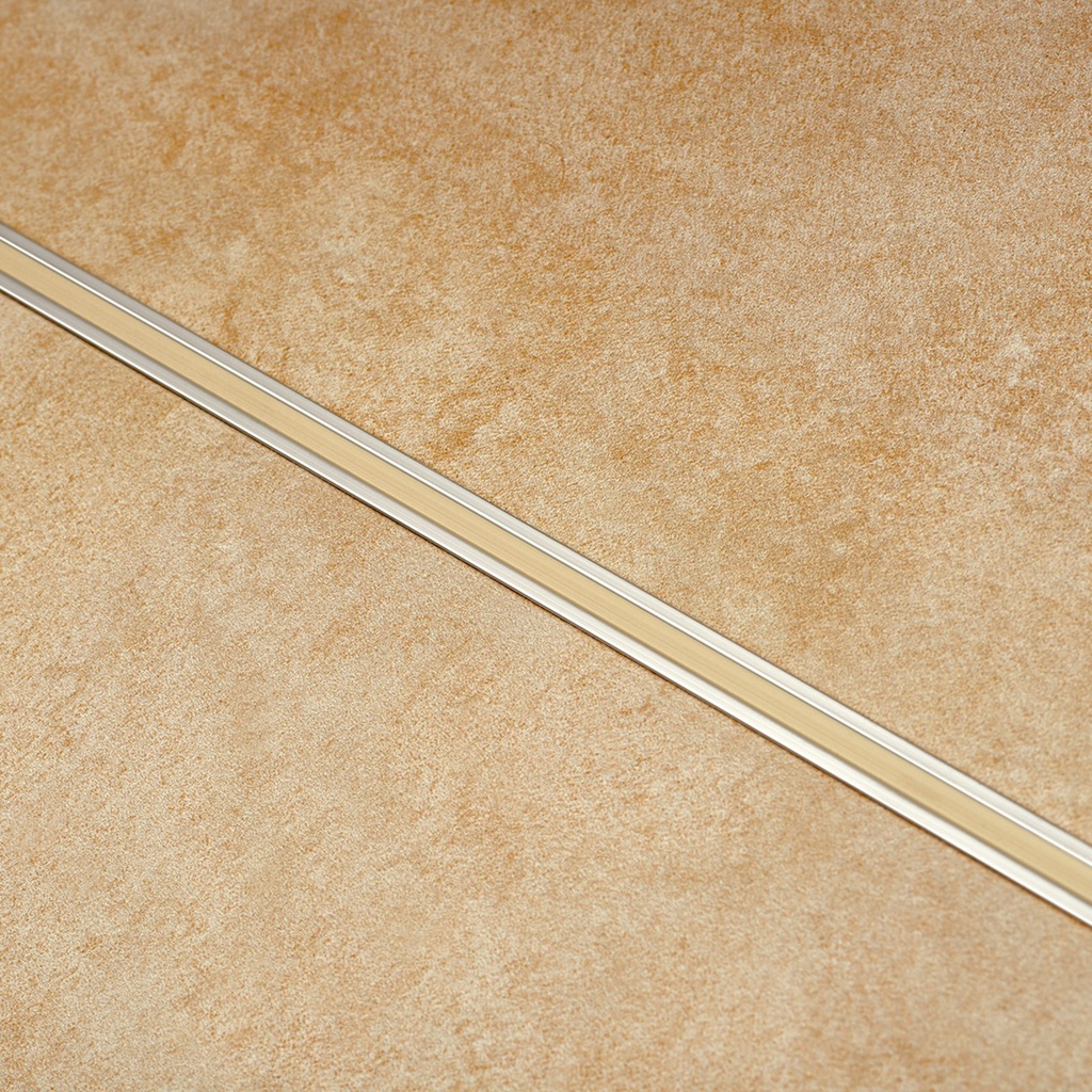 ALUMINIO JUNTA DILATAC. 10mm x 2,5m BEIGE PU