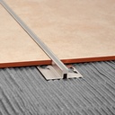 ALUMINIO JUNTA DILATAC. 12mm x 2,5m GRIS PU