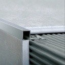 ALUMINIO GUARD. QUADRA 7mm x 2,5mts CROMO MATE