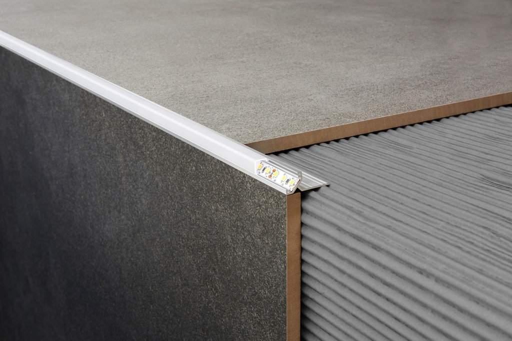 LUMIERE GUARD LED QUADRA DUO 10mmx2,5m CR MATE