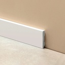 EPSILON ZÓCALO PLAIN 70mm x 15mm  x 2,44m BLANCO MATE