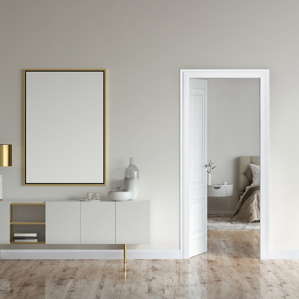 EPSILON ZÓCALO PECHO PALOMA 100mm x 15mm x 2,44m BLANCO MATE