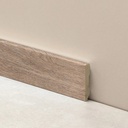 EPSILON ZÓCALO/CONTRAMARCO SQUARE 50mm x 10mm x 2,44m ROBLE OSCURO