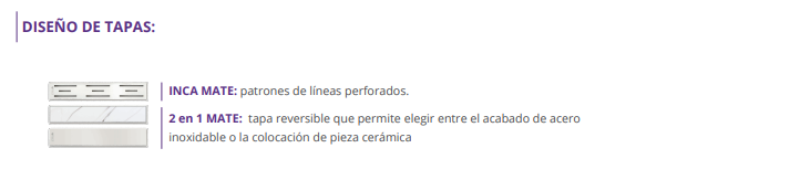DESAGÜE LINEAL 2 EN 1 MATE 30 cm