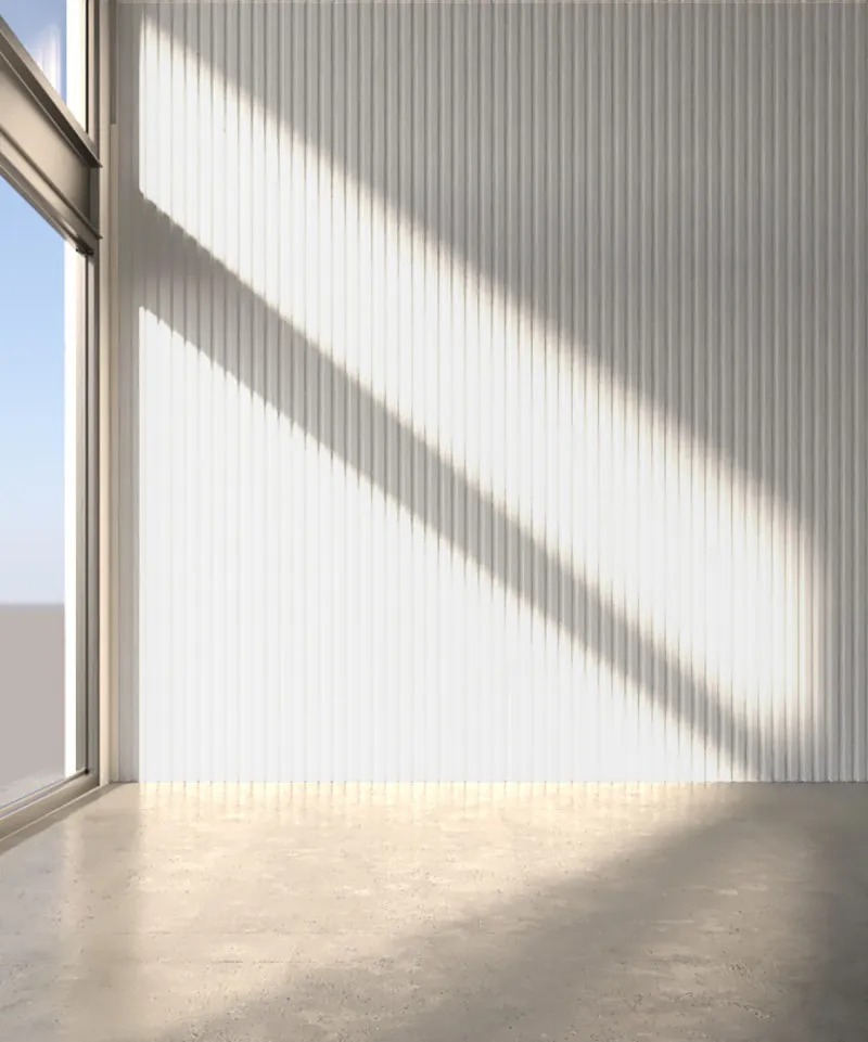 7501E EPSILON MOLDURA INICIO  REVEST DE PARED SLIM 