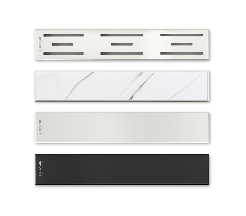 DESAGÜE LINEAL CLÁSICO NEGRO MATE 60 cm