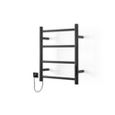 TOALLERO ELÉC. COCO PETIT 50x40x11cm NEGRO MATE