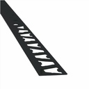 ALUMINIO VARILLA EN L 10mm x 2,5m NEGRO