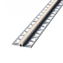 ALUMINIO JUNTA DILATAC. 12mm x 2,5m BEIGE PU