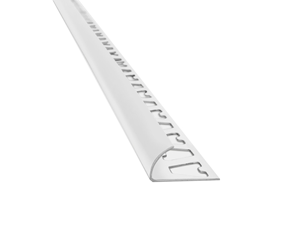 ALUMINIO GUARD. ARCO 12mm x 2,5m BLANCO