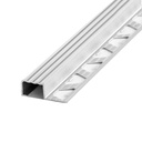 ALUMINIO PROT.ESC.GRADA 10,5x20mmx2,5m CR MATE