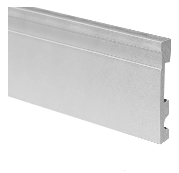 EPS ZÓCALO EXTRA LINE 100mm x 2,5m PLATA