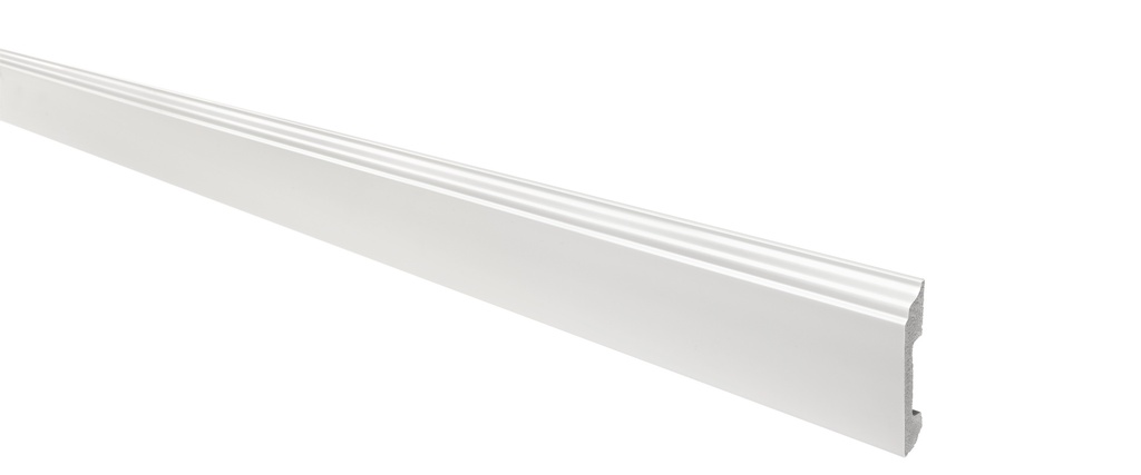 EPS ZÓCALO CURVES 80mm x 2,5m BLANCO