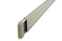 PVC FRENTE GUARDACAMILLA 200mm x 2,5m BEIGE