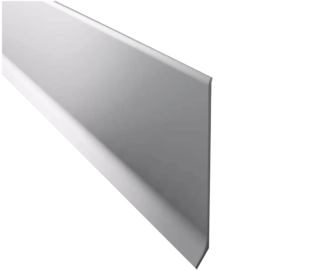 ACERO INOX. VARILLA ZÓCALO SLIM 80mm x 2,5m ESM