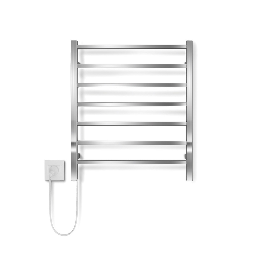 Toallero Eléctrico Cubic Small Brillante 69 cm x 60 cm x 8 cm