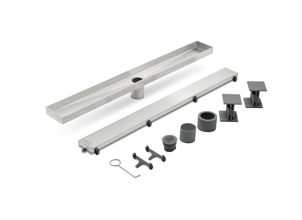 DESAGÜE LINEAL 2 EN 1 MATE 60 cm