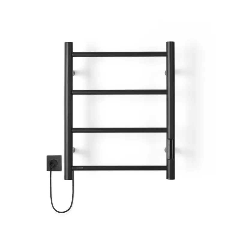 Toallero Electrico Atrim 1116 + Coco Petit Negro Mate 50x40