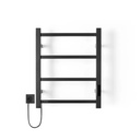 Toallero Eléctrico Cubic Petit Negro Mate 40 cm x 50 mm x 12 cm