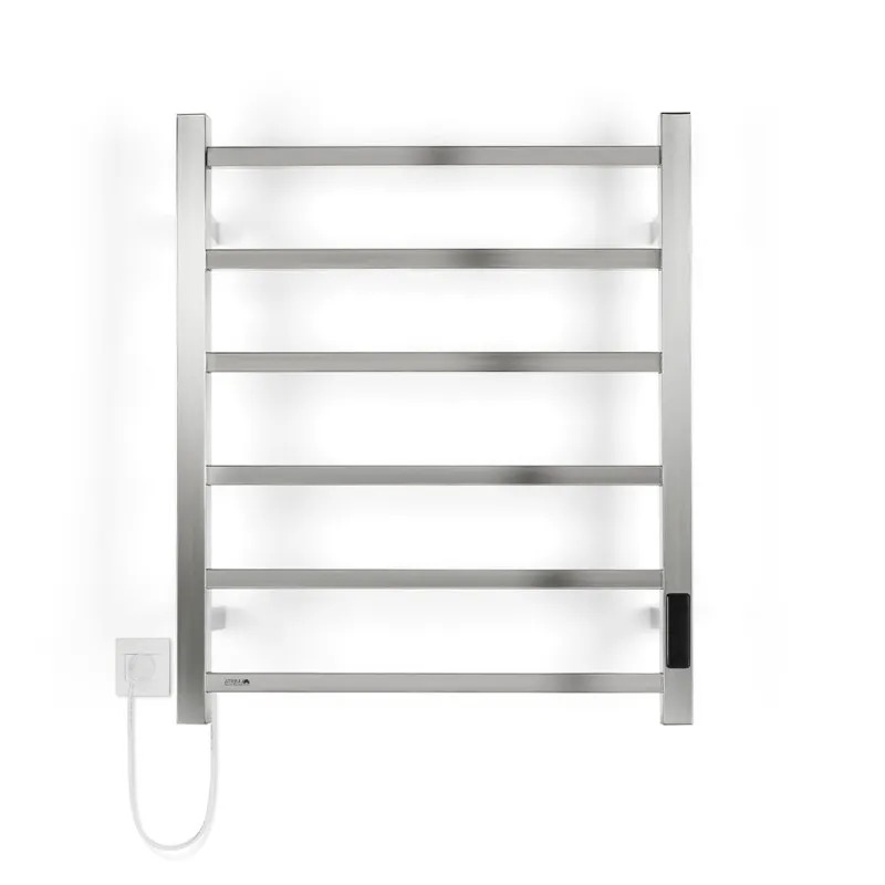 Toallero Eléctrico Atrim Cubic Flow Brillante 50x60cm 1137+