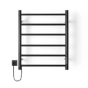 Toallero Eléctrico Coco Flow Negro Mate 50 cm x 60 cm x 12 cm