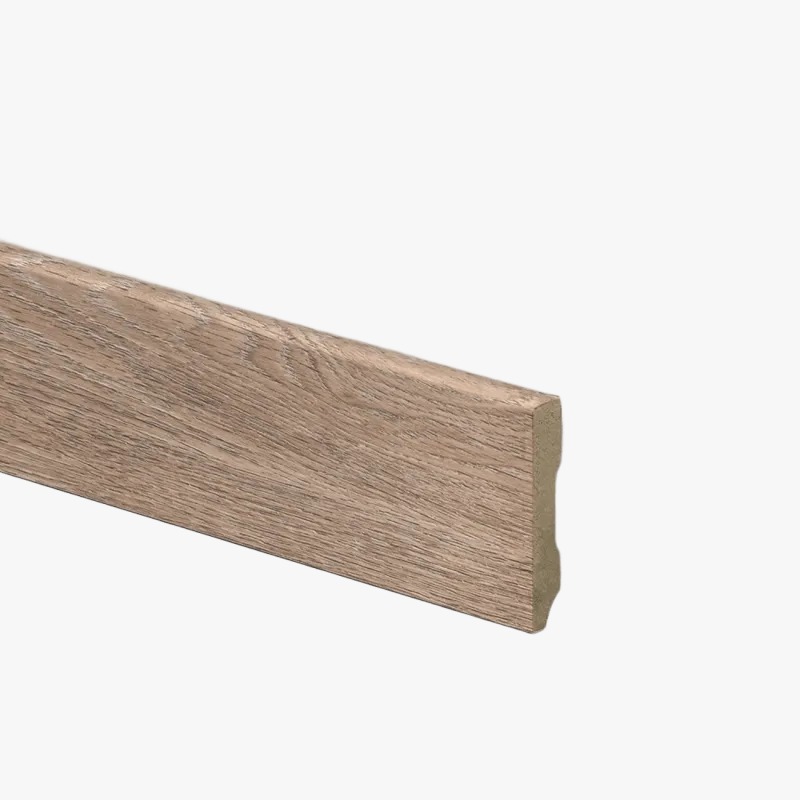EPSILON ZÓCALO/CONTRAMARCO SQUARE 50mm x 10mm x 2,44m ROBLE OSCURO