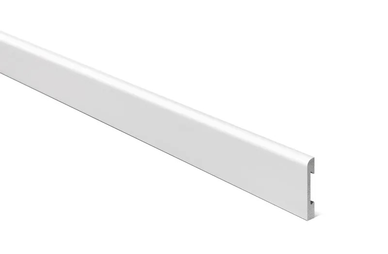 EPSILON ZÓCALO ROUND 70mm x 15mm x 2,44m BLANCO  MATE