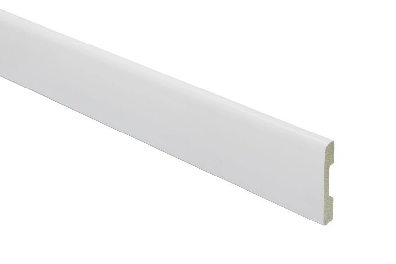 EPS ZÓCALO PLANO 100MM X 2,5M BLANCO MATE 