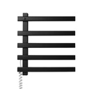 TOALLERO ELÉCTRICO JET 530mm x 480mm x 50mm ACERO NEGRO MATE