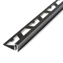 ACERO INOX. TERM. CUADR.  10 x 5  mm  x 2,5m TITANIO ESM